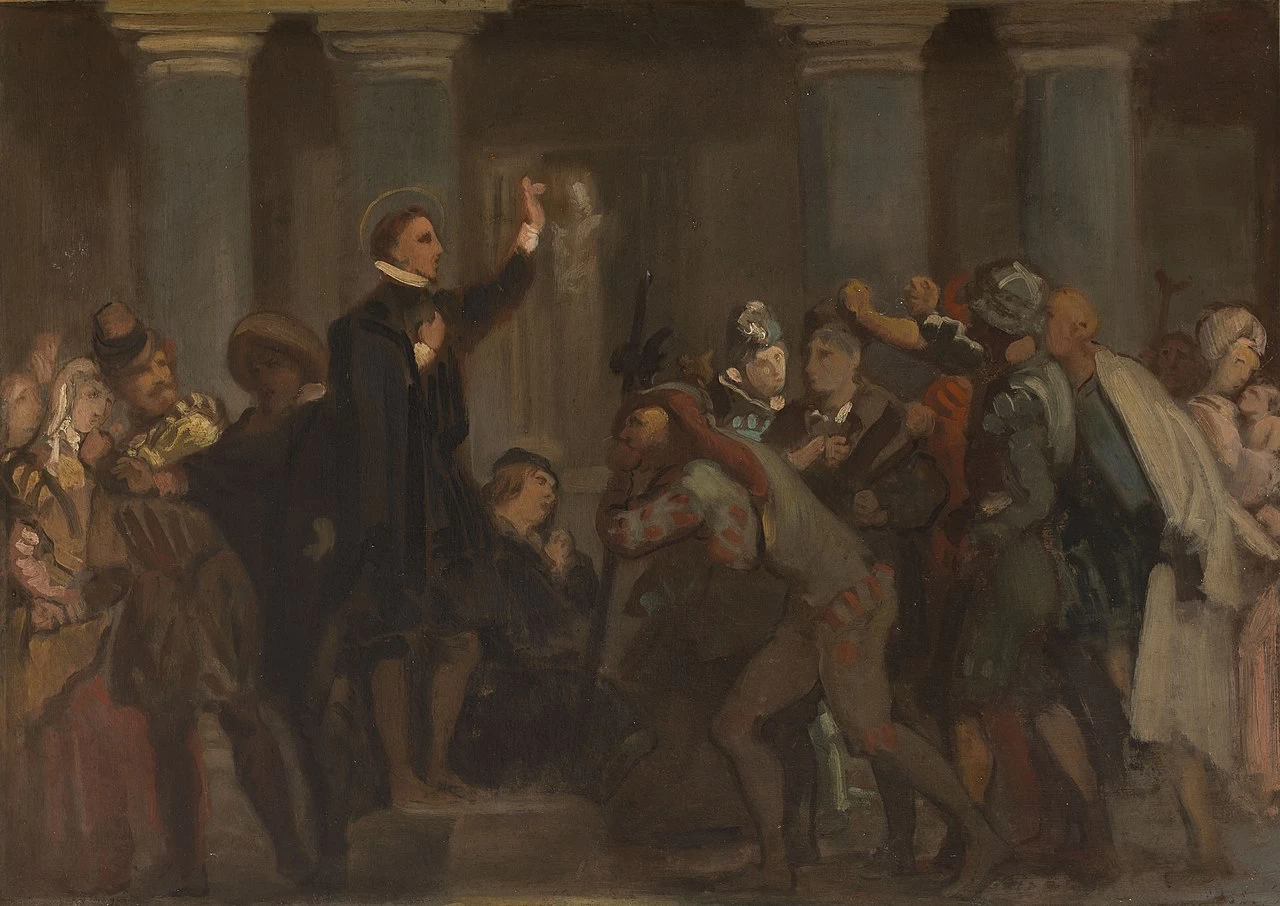 L'infanzia di San Francesco di Sales - Musee des Beaux, Arts de la ville de Paris